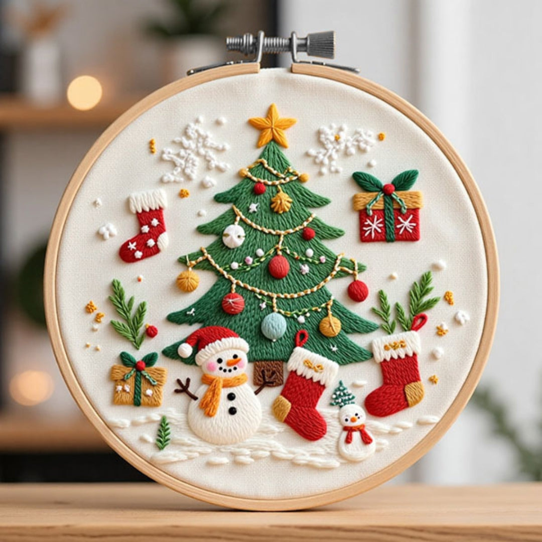 Borduurpakket kerst
