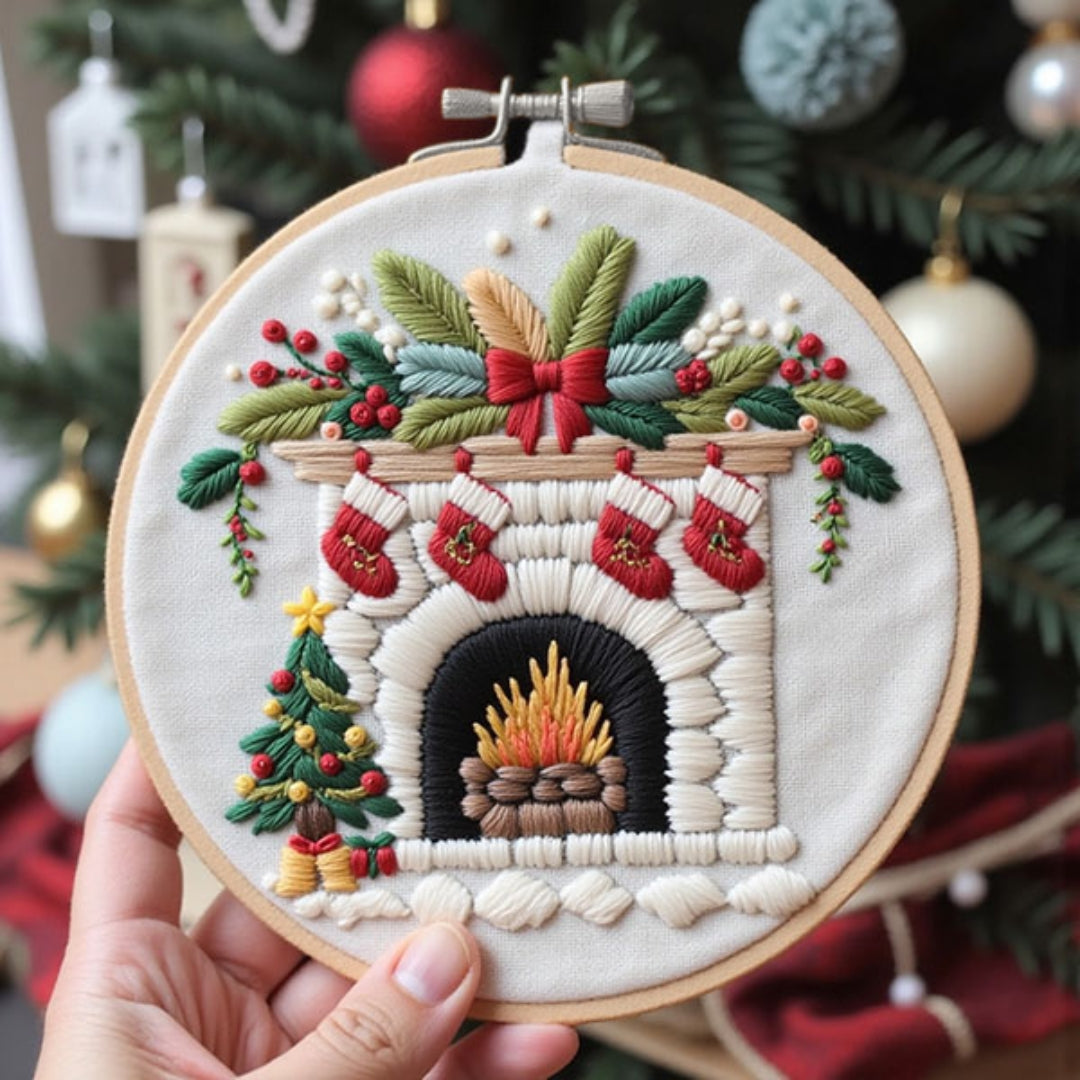 Borduurpakket kerst