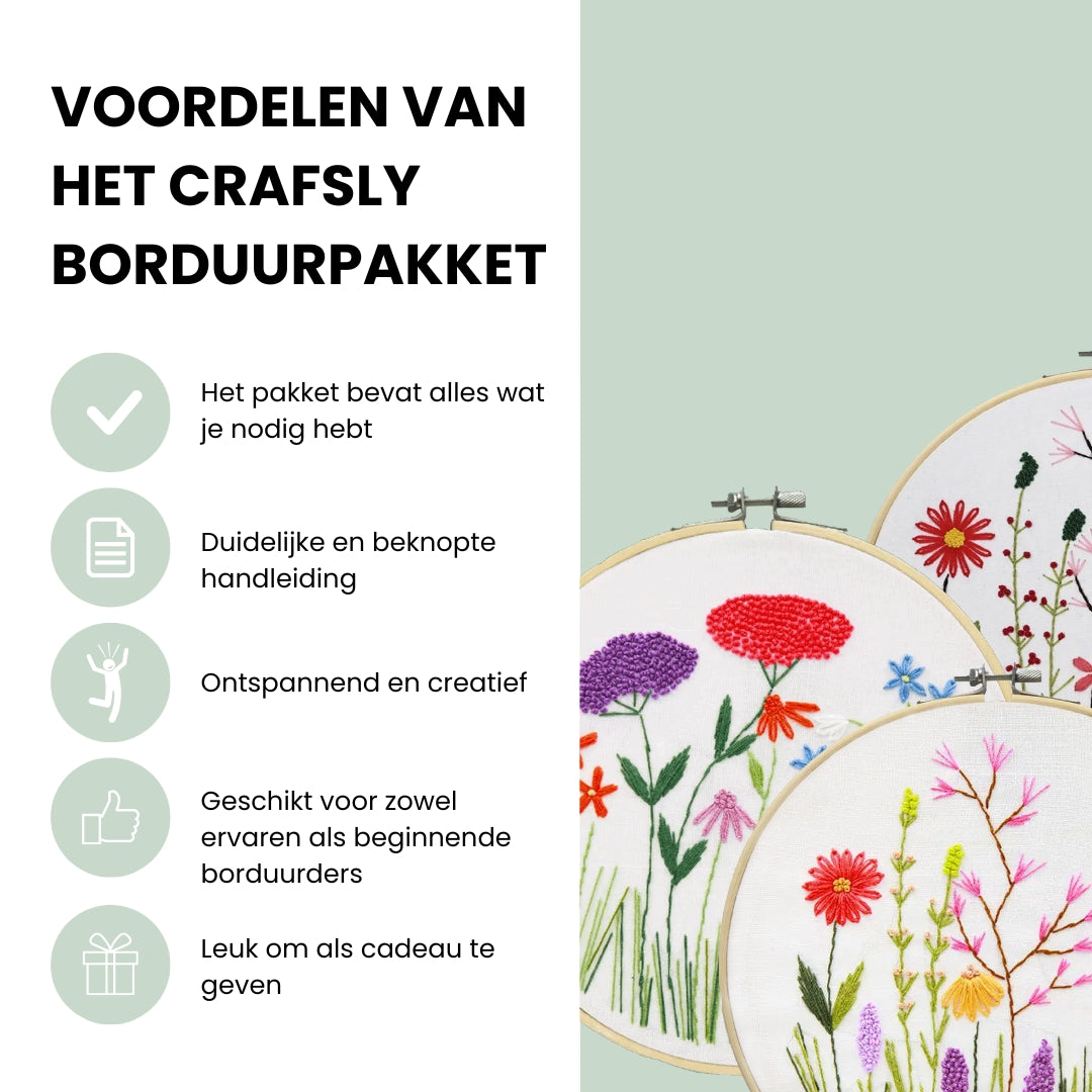 Crafsly Borduurpakket