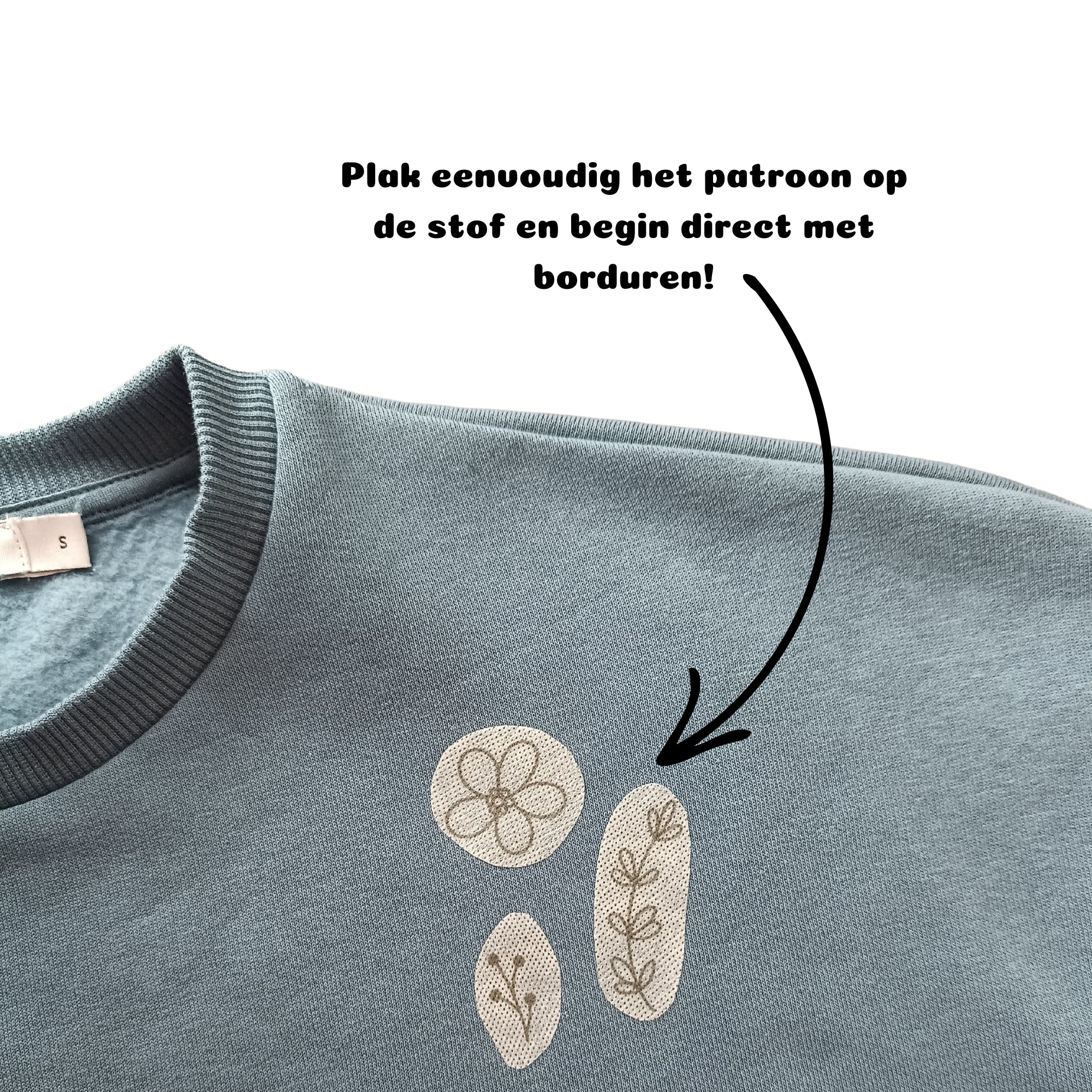 Crafsly zelfklevende borduurpatronen borduren