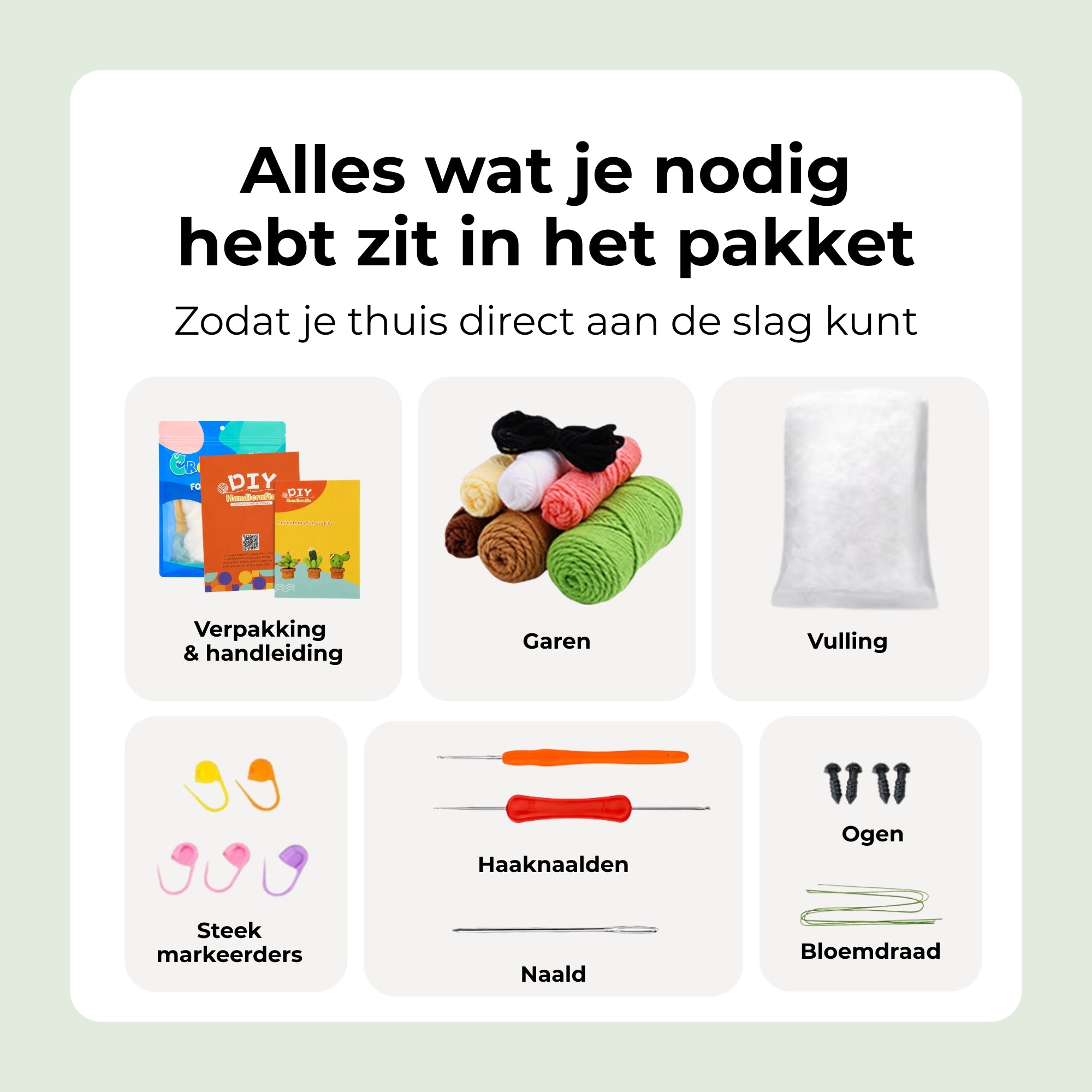 Haakpakket Cactus