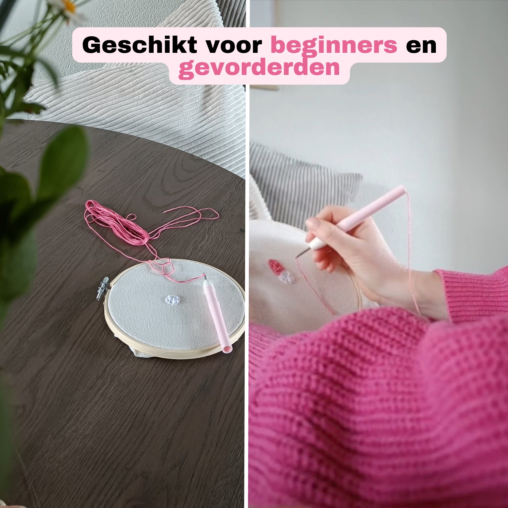 Crafsly punch needle borduurpakket