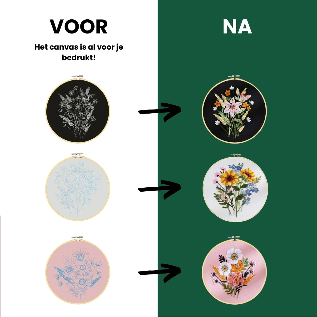 Crafsly borduurpakket