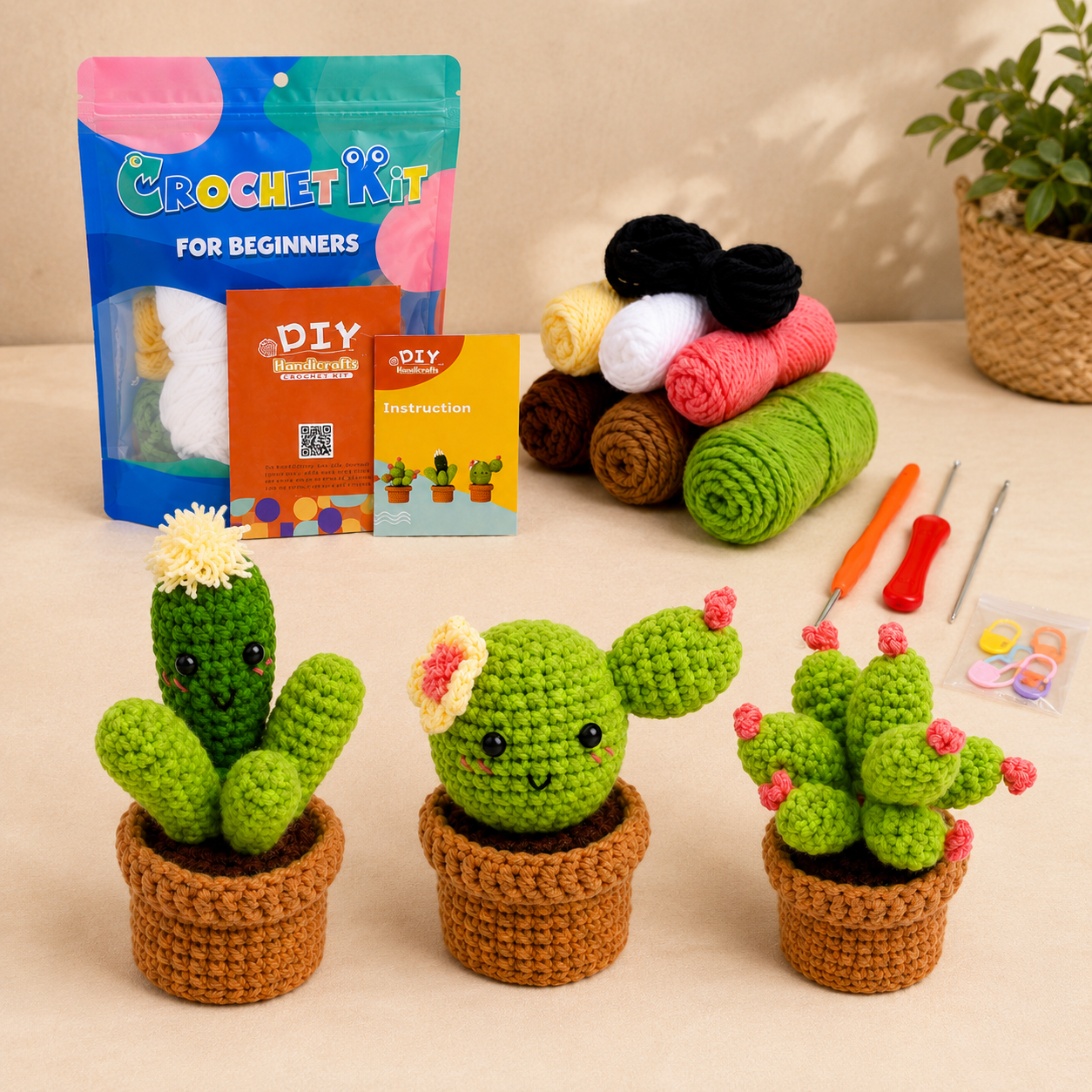 Haakpakket Cactus